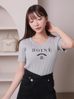 LIP SERVICE(リップサービス) |ROINEケーブルハーフニット