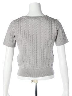 LIP SERVICE(リップサービス) |ROINEケーブルハーフニット