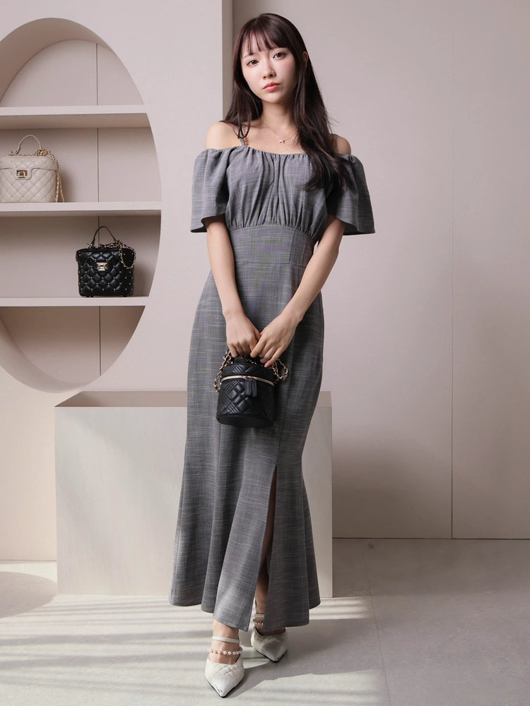 LIP SERVICE(リップサービス) |2wayオフショルマーメイドワンピース