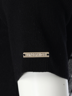 LIP SERVICE(リップサービス) |チェックジャガードデコルテオープンミディワンピース(WEB限定)