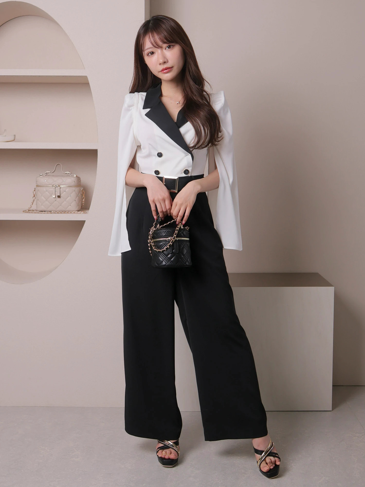 LIP SERVICE(リップサービス) |2wayスリーブクラシカルロンパース