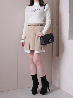 LIP SERVICE(リップサービス) |2wayポケットプリーツスカート