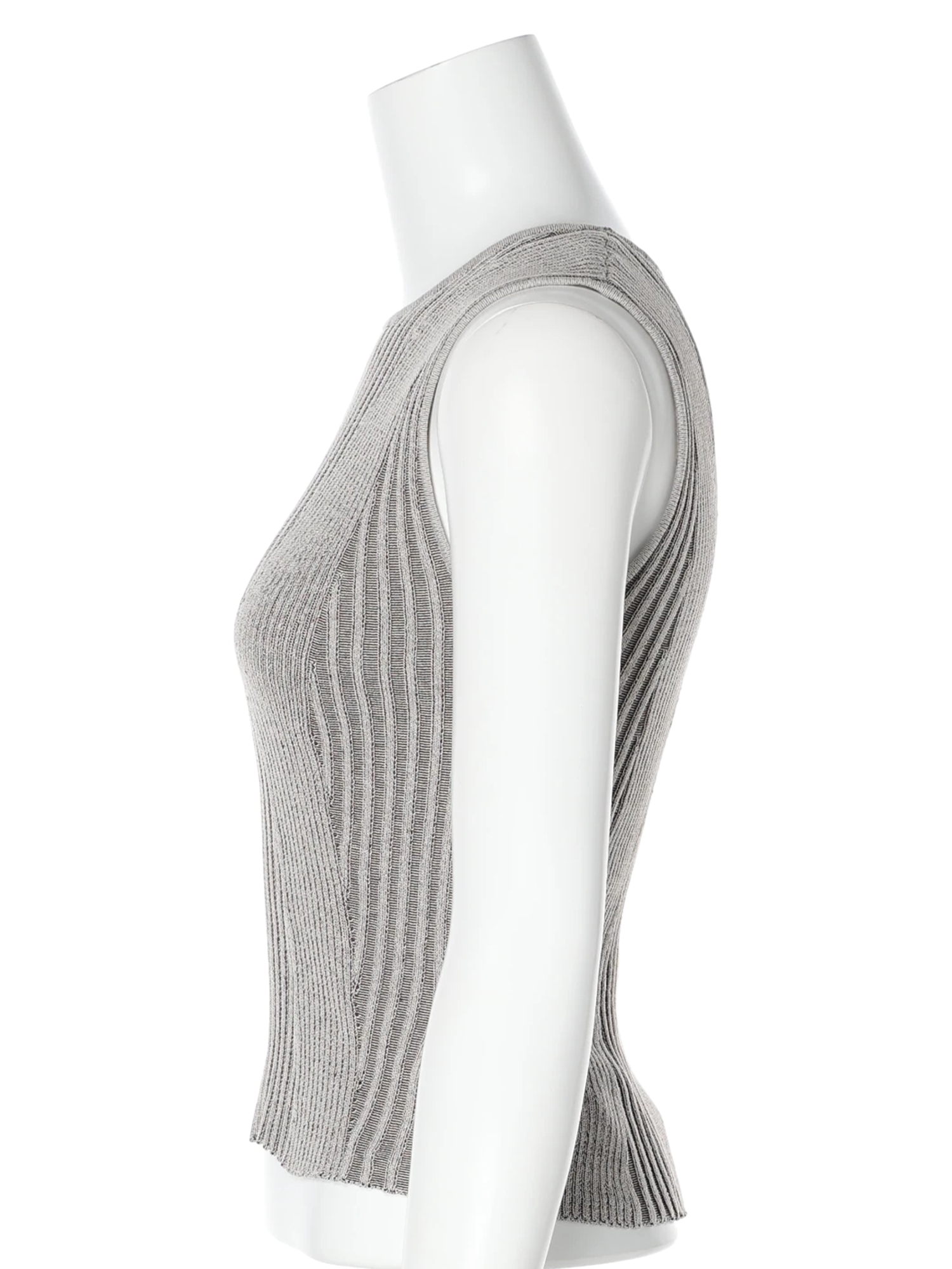 LIP SERVICE（リップサービス）｜ バイカラーリブノースリニット