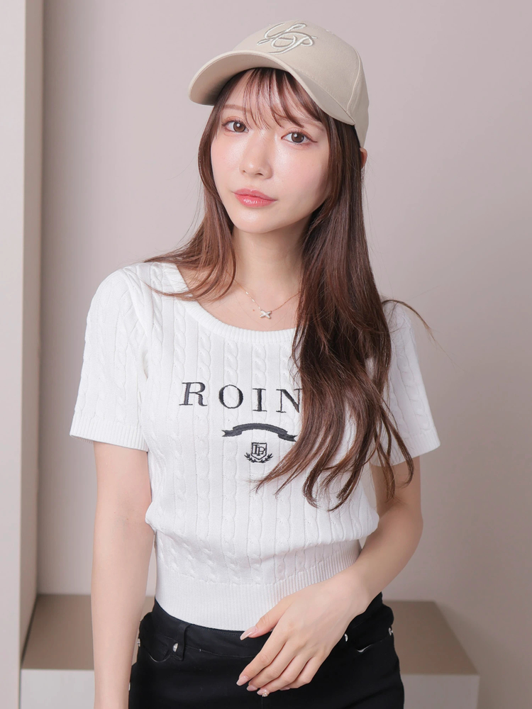 LIP SERVICE(リップサービス) |ROINEケーブルサマーニット