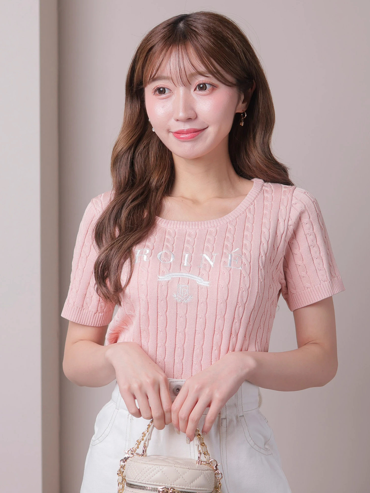 LIP SERVICE(リップサービス) |ROINEケーブルサマーニット