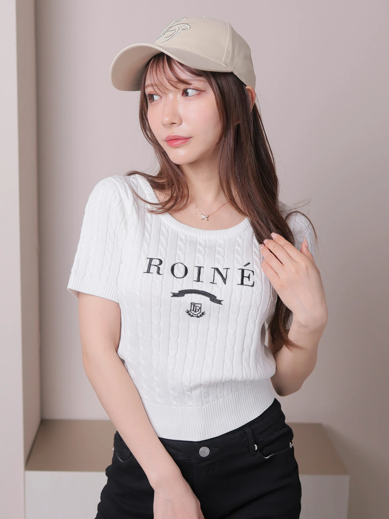 LIP SERVICE（リップサービス）｜ ROINEケーブルサマーニット