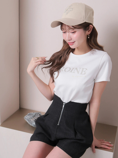 LIP SERVICE(リップサービス) |ROINEスタッズTシャツ
