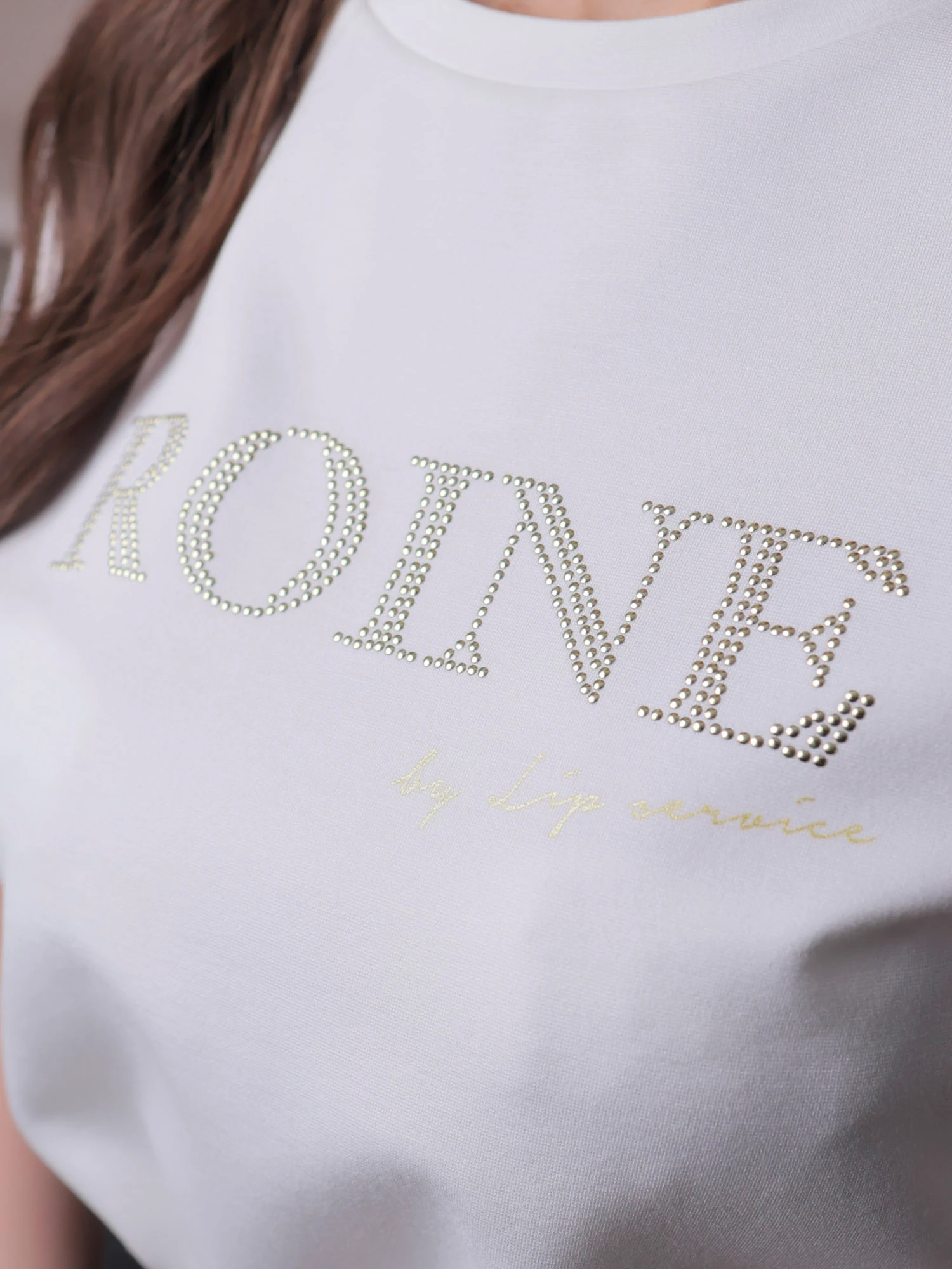 LIP SERVICE（リップサービス）｜ ROINEスタッズTシャツ アイテムの