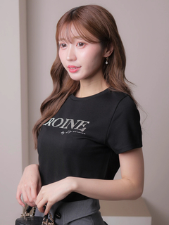 LIP SERVICE(リップサービス) |ROINEスタッズTシャツ