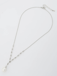 LIP SERVICE(リップサービス) |ドロップパールクリアネックレス