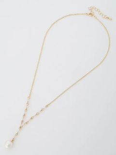 LIP SERVICE(リップサービス) |ドロップパールクリアネックレス