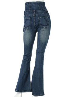 LIP SERVICE(リップサービス) |ジュエルフレアデニムパンツ