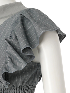 LIP SERVICE(リップサービス) |シアーレイヤードフリルトップス