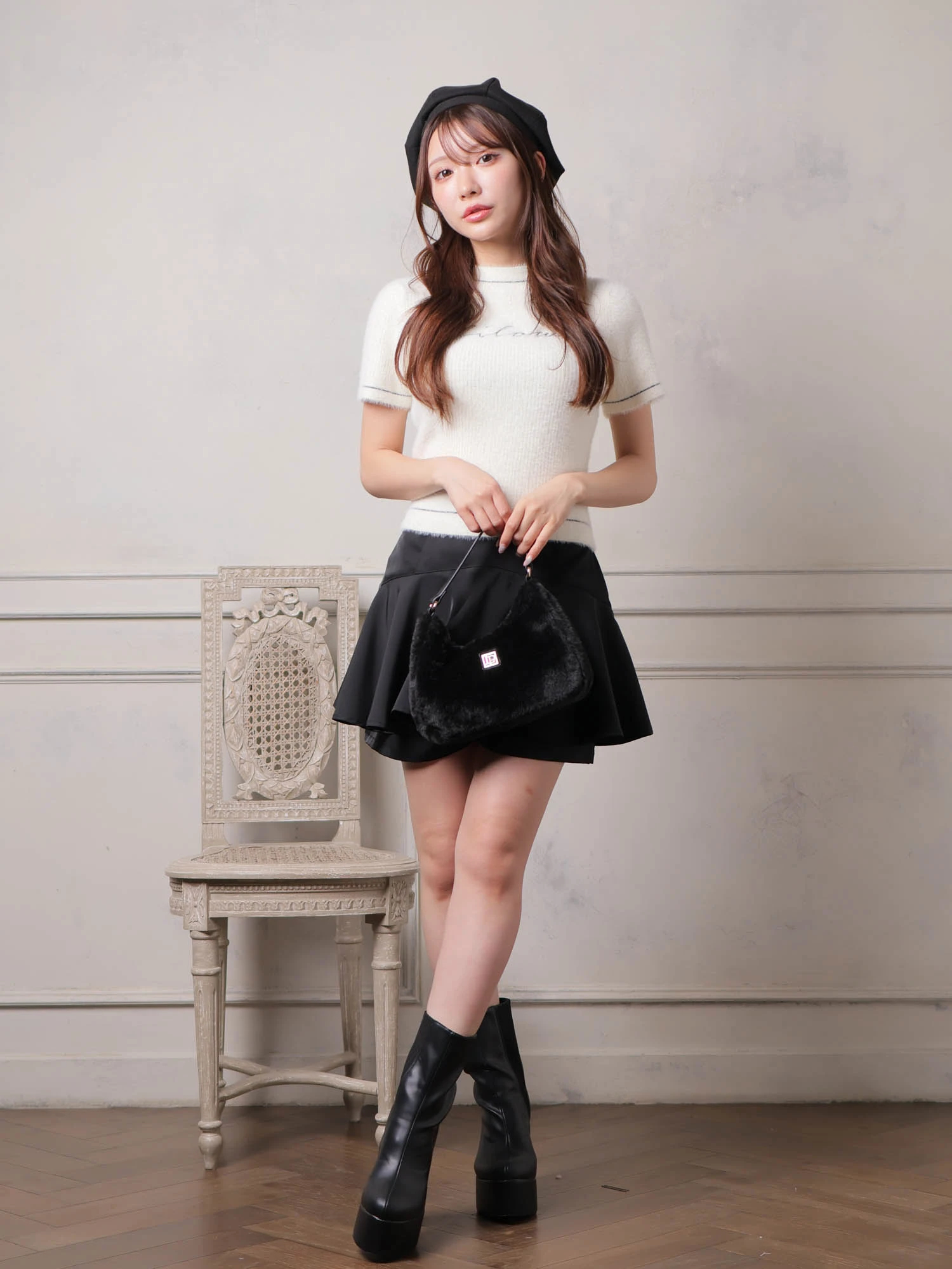 LIP SERVICE（リップサービス）｜ ポイントベルトペプラムショート