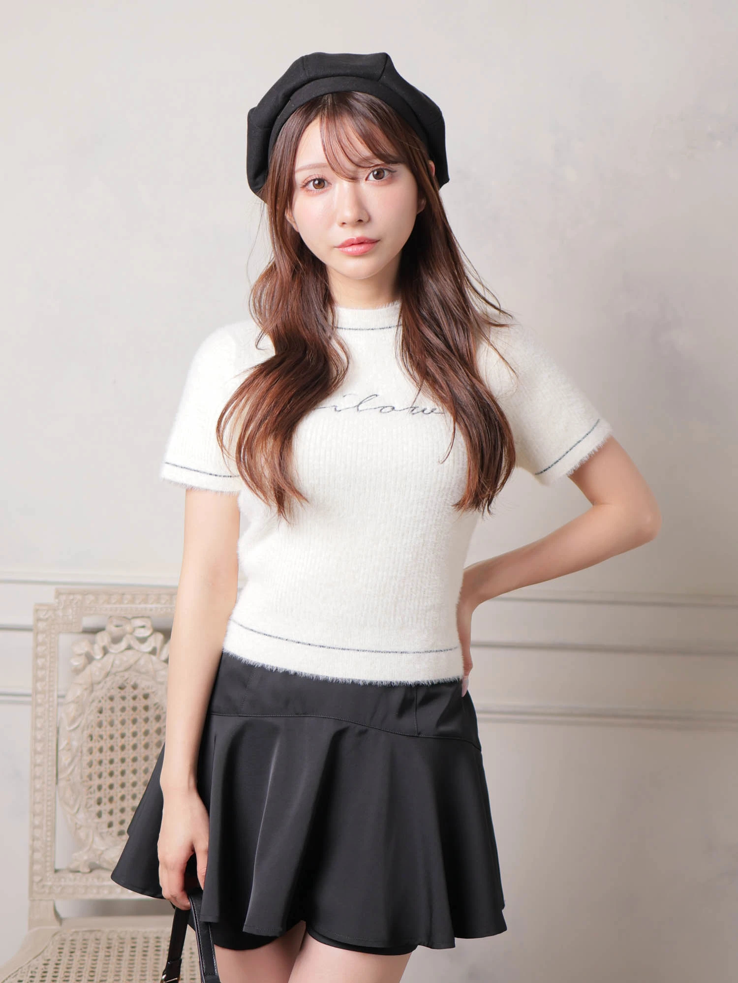 LIP SERVICE（リップサービス）｜ ポイントベルトペプラムショート