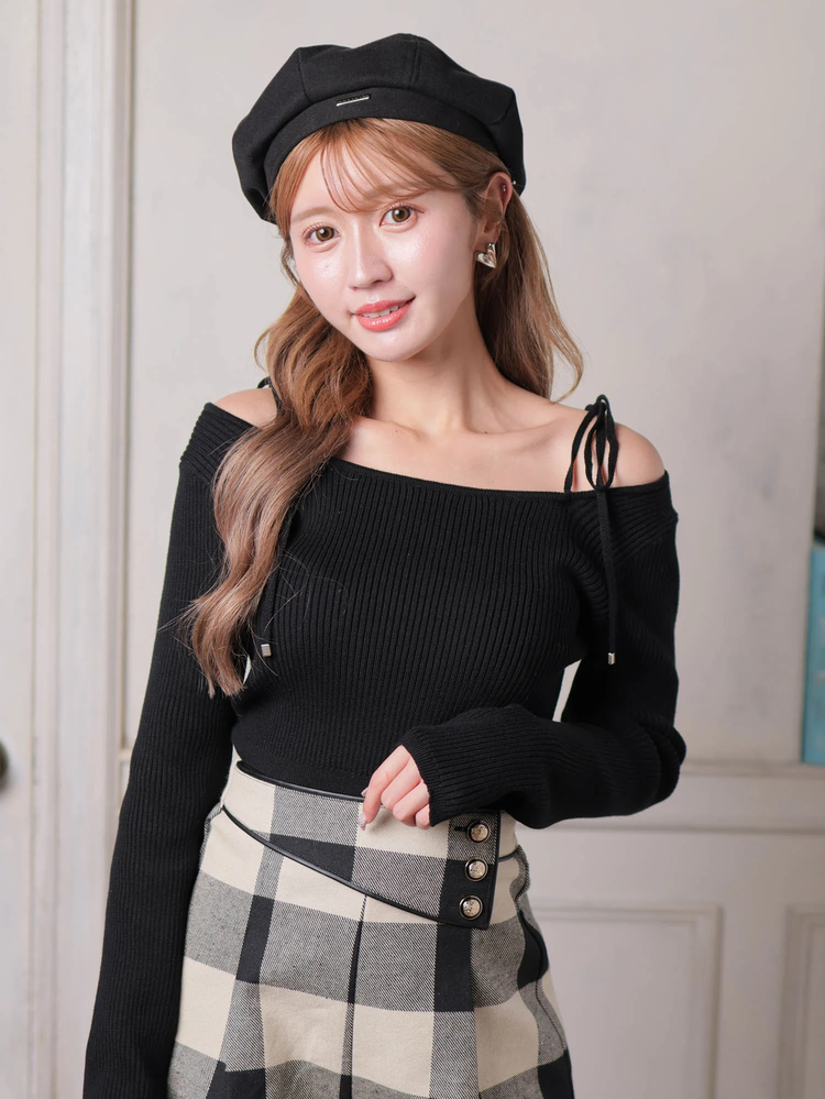 LIP SERVICE(リップサービス) |マルチwayリボンリブニット