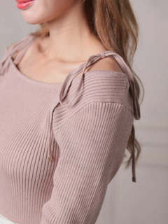 LIP SERVICE(リップサービス) |マルチwayリボンリブニット