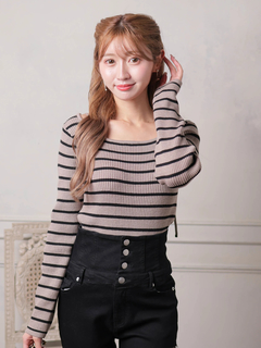 LIP SERVICE(リップサービス) |マルチwayリボンリブニット