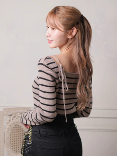 LIP SERVICE(リップサービス) |マルチwayリボンリブニット