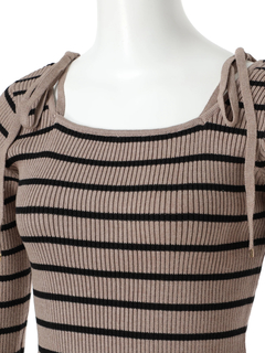 LIP SERVICE(リップサービス) |マルチwayリボンリブニット