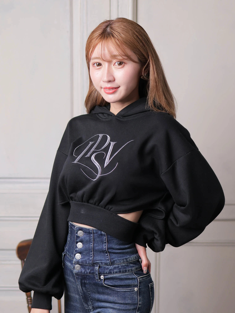 LIP SERVICE(リップサービス) |カーブロゴスウェットフーディー