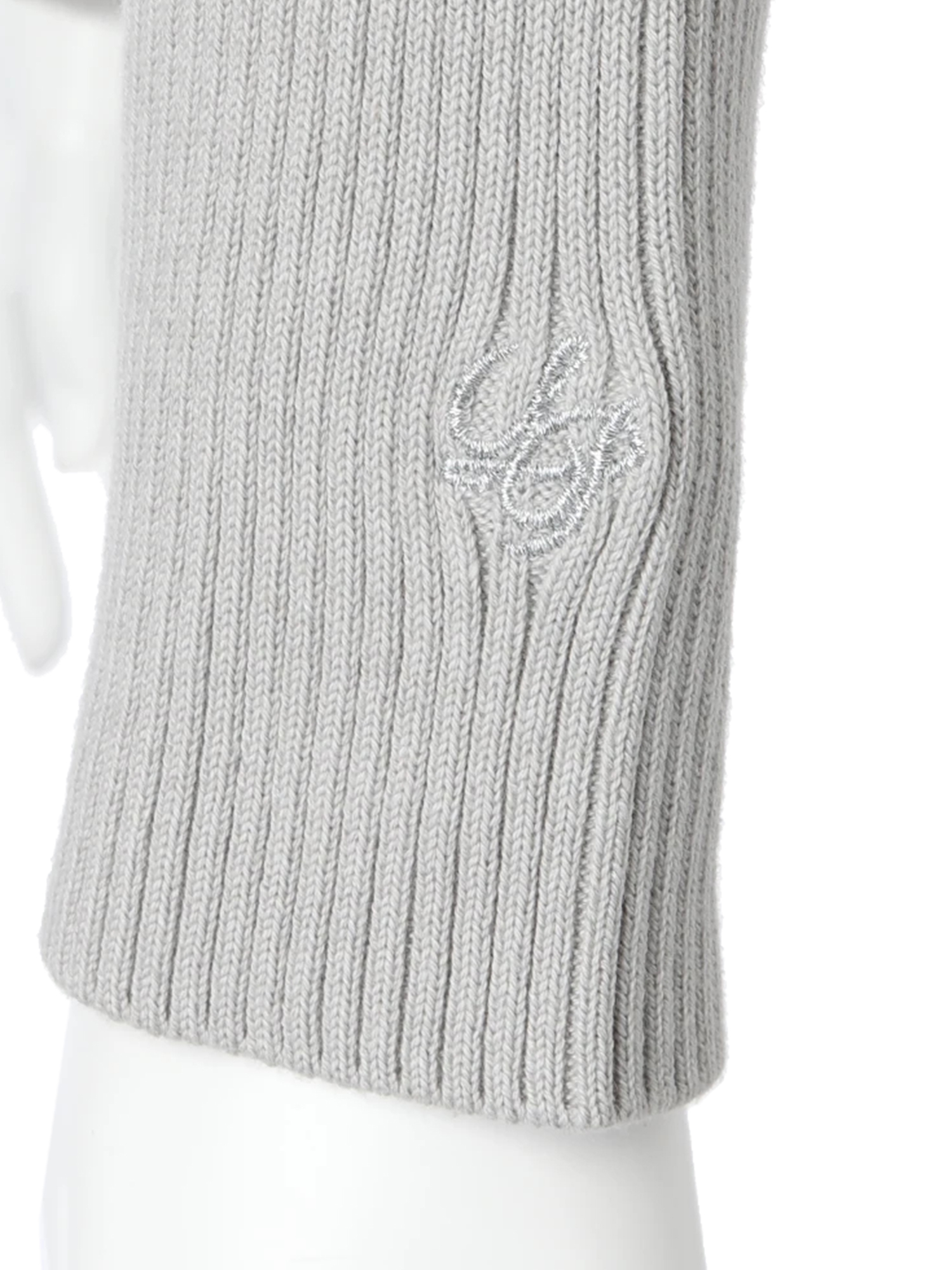 LIP SERVICE（リップサービス）｜ ロゴポイントモックネックリブニット