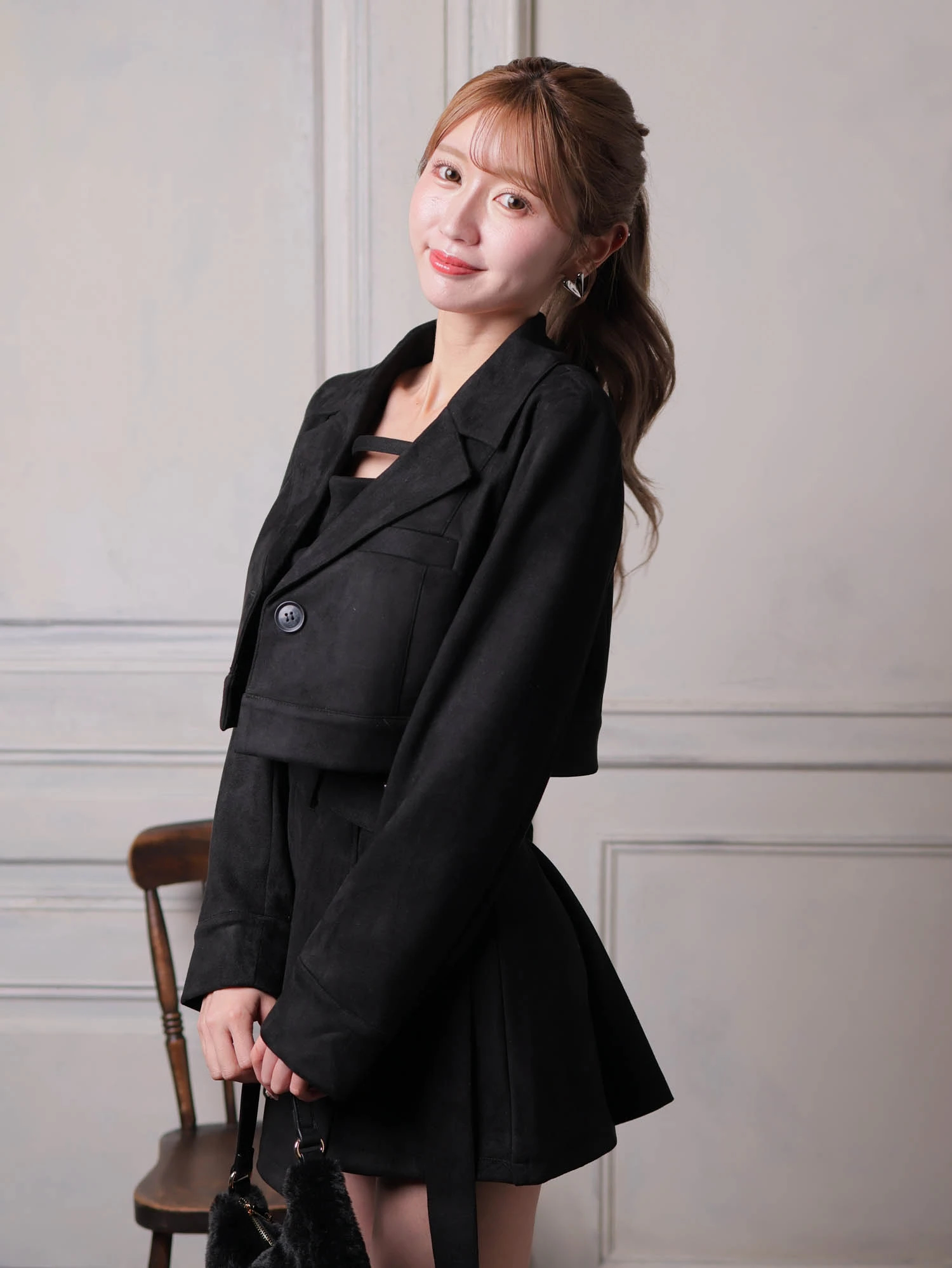 LIP SERVICE（リップサービス）｜ マルチパターンクロップドジャケット