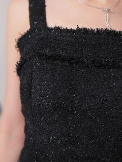 LIP SERVICE(リップサービス) |フリンジツイードジャンスカワンピース