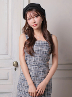 LIP SERVICE(リップサービス) |フリンジツイードジャンスカワンピース