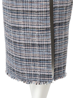 LIP SERVICE(リップサービス) |フリンジツイードジャンスカワンピース