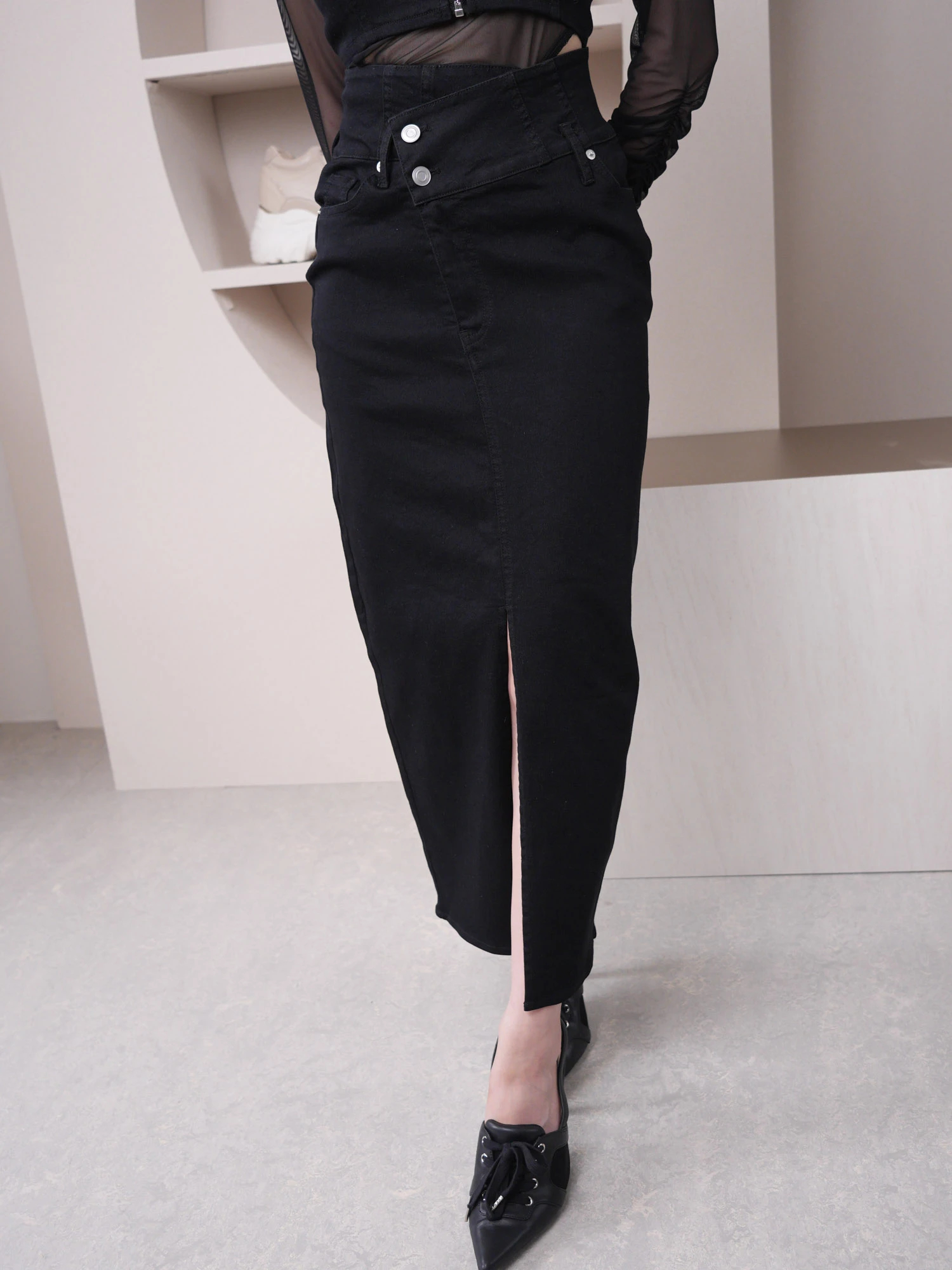 LIP SERVICE（リップサービス）｜ LPダイヤデニムスカート アイテムの