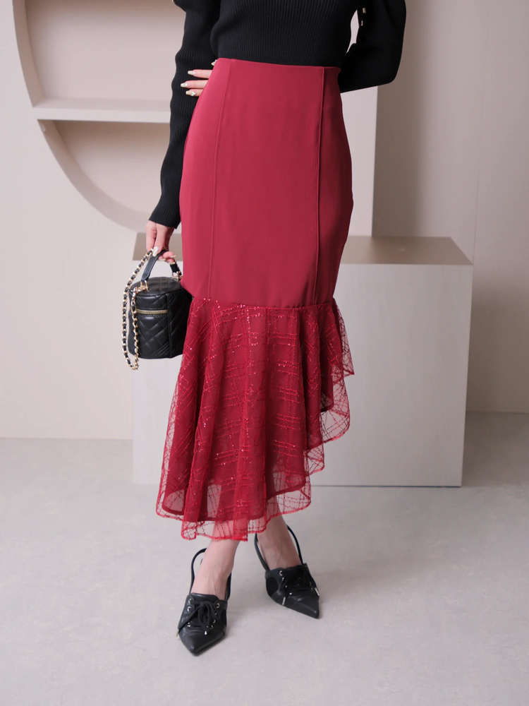 向日葵　新品未使用トップス・スカートセット【TID】【タグ付き】 向日葵 新品未使用トップス・スカートセット【TID】【タグ付き】 高