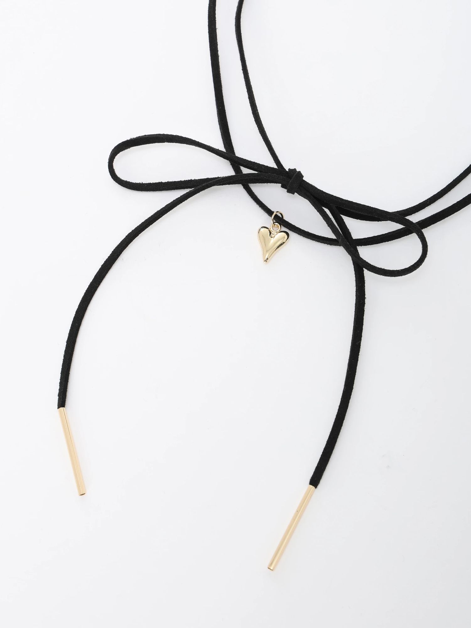 LIP SERVICE（リップサービス）｜ ハートチャーム付スエードチョーカー