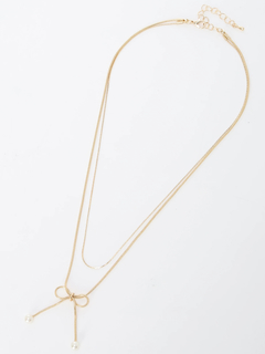 LIP SERVICE(リップサービス) |リボンレイヤードネックレス