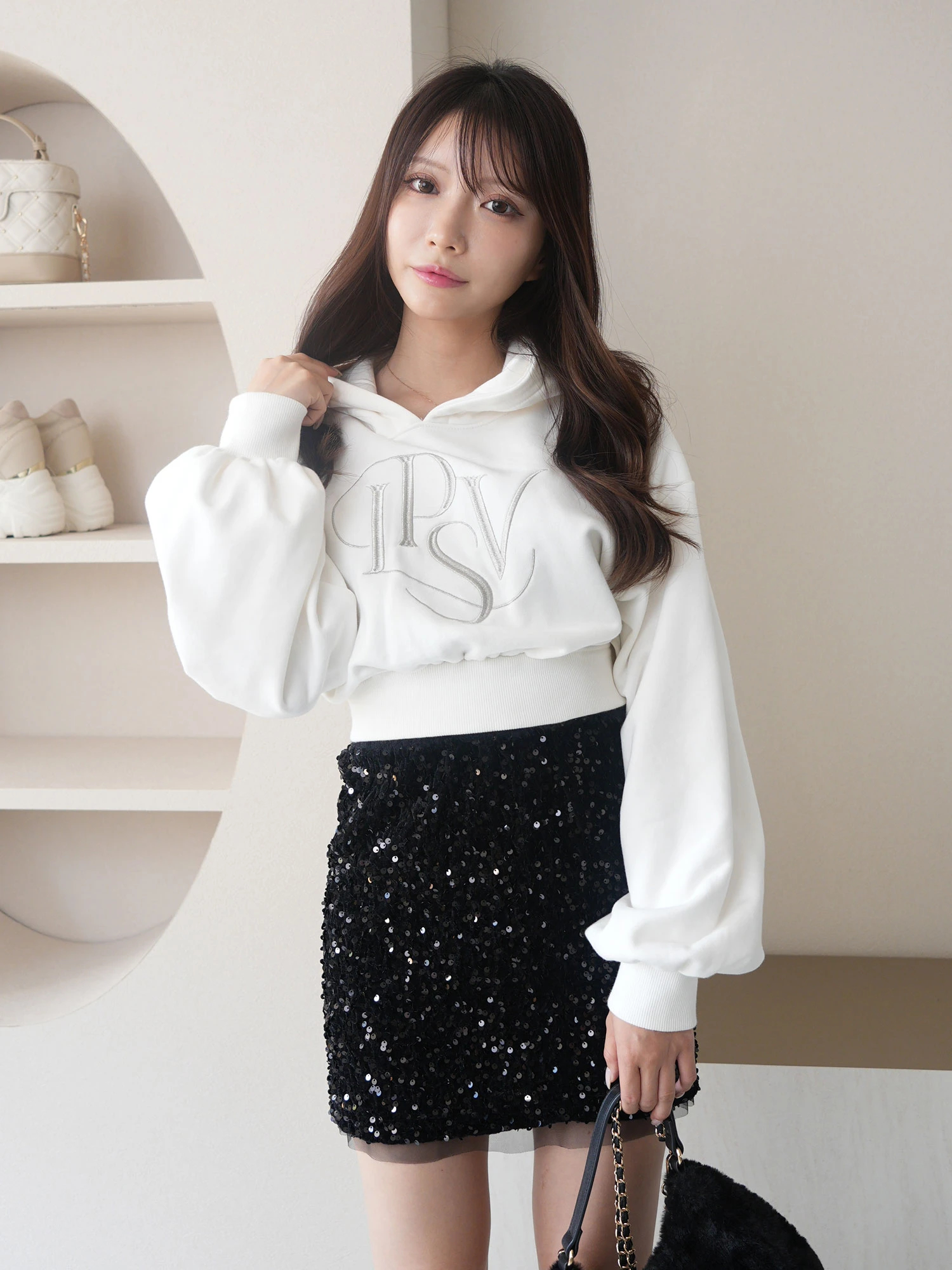 【her lip to】ミニスカート Pleated Mini Skirt