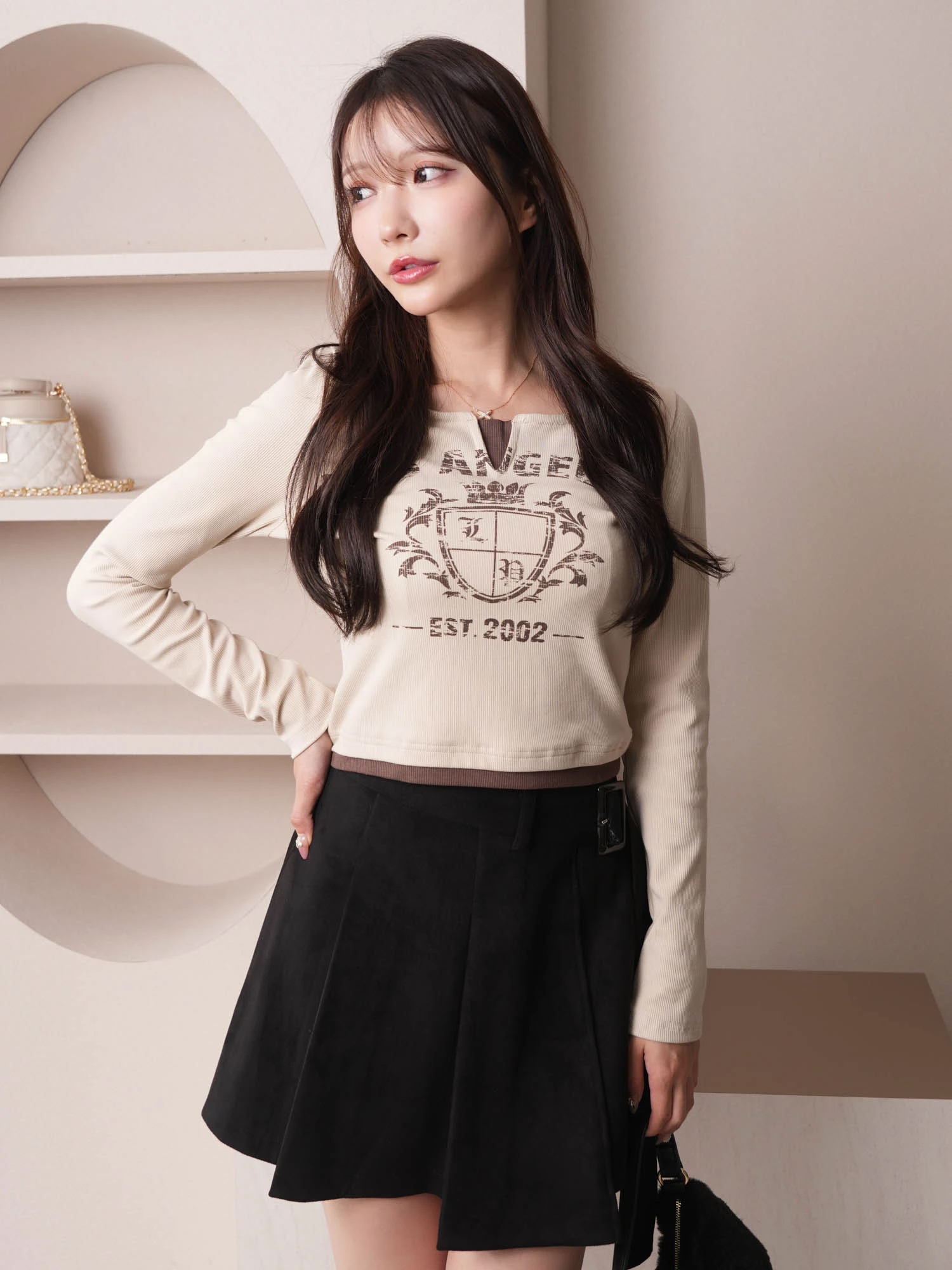 LIP SERVICE（リップサービス）｜ レトロプリントカットトップス