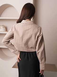 LIP SERVICE(リップサービス) |ネクタイSETクロップドシャツ