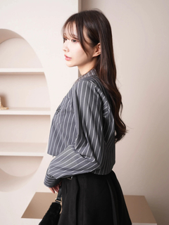 LIP SERVICE(リップサービス) |ネクタイSETクロップドシャツ