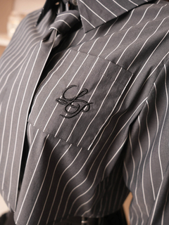 LIP SERVICE(リップサービス) |ネクタイSETクロップドシャツ