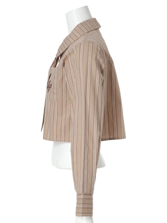 LIP SERVICE(リップサービス) |ネクタイSETクロップドシャツ