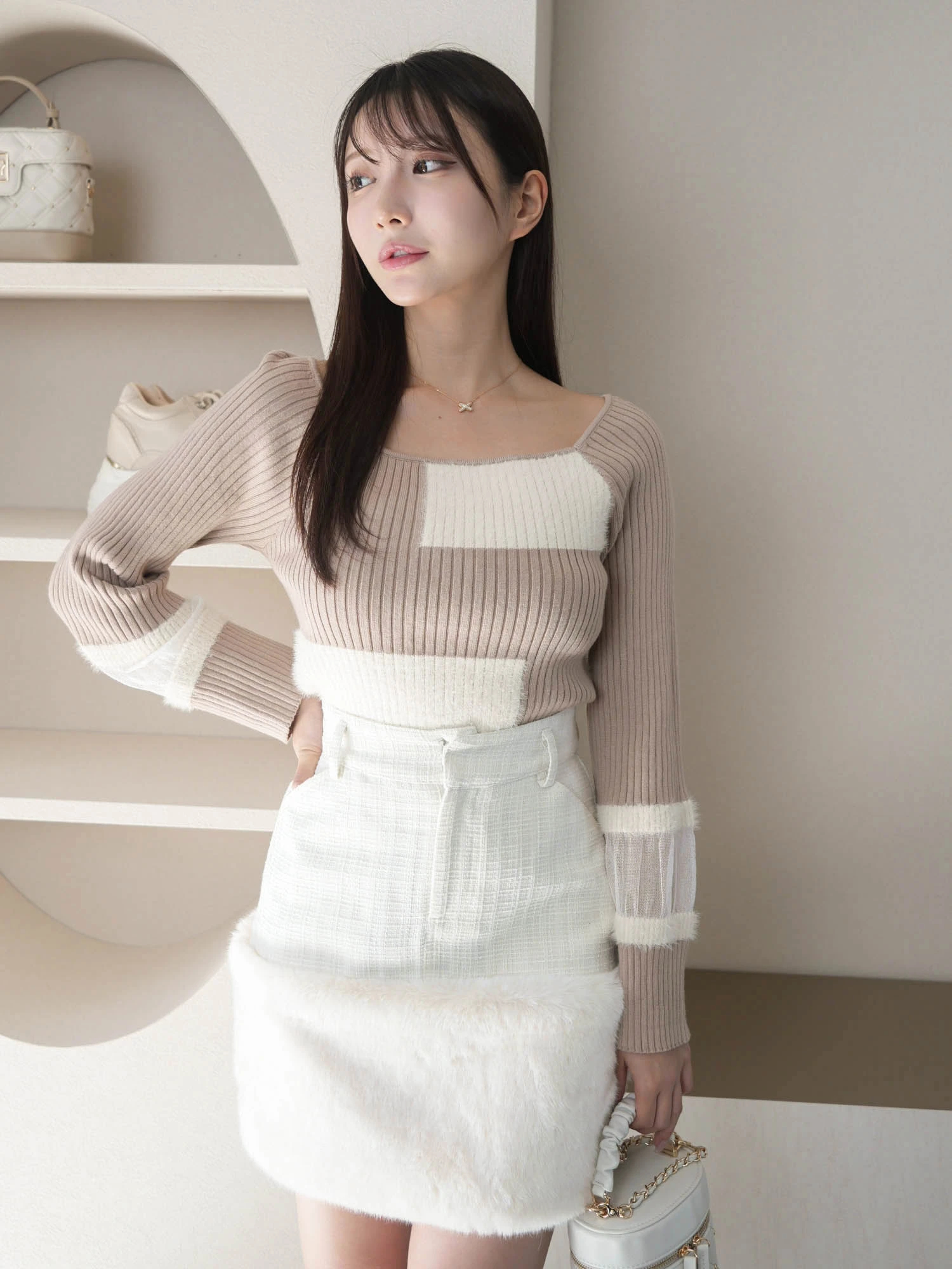 LIP SERVICE（リップサービス）｜ ファードッキングツイードミニ