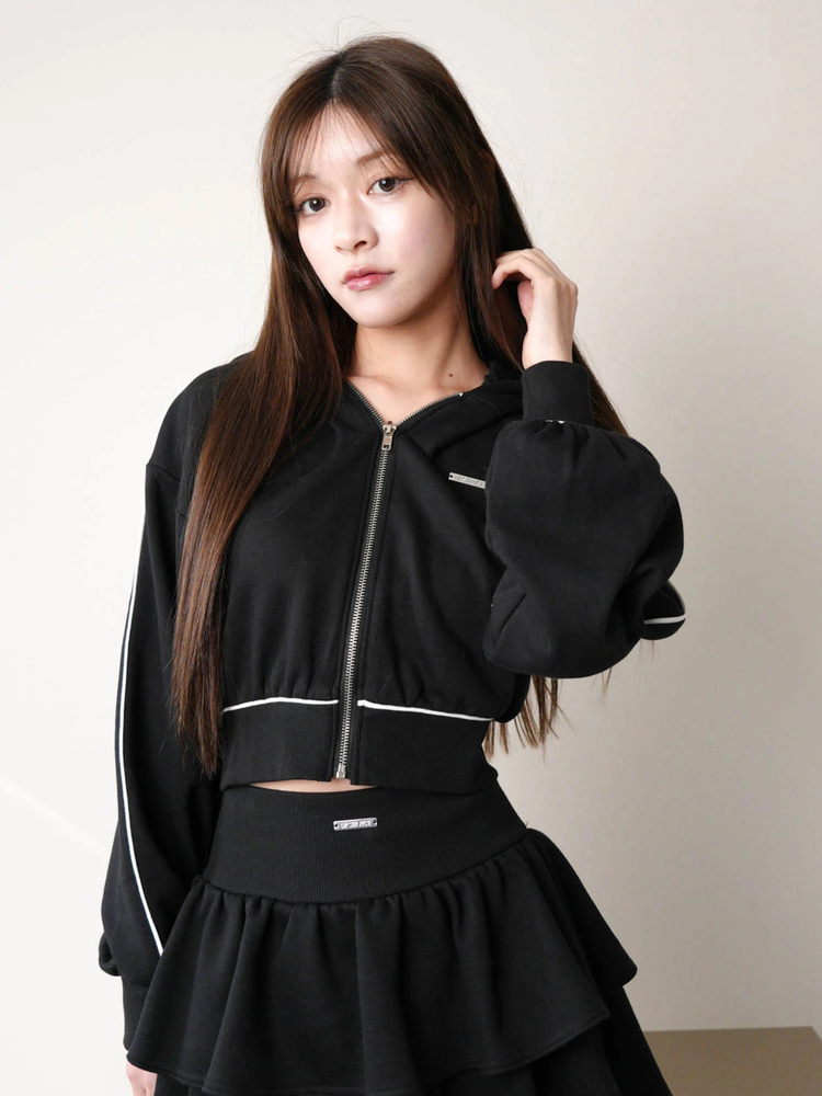 LIP SERVICE(リップサービス) |ラメスウェットパーカー