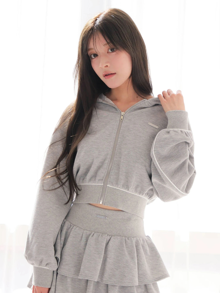 LIP SERVICE(リップサービス) |ラメスウェットパーカー