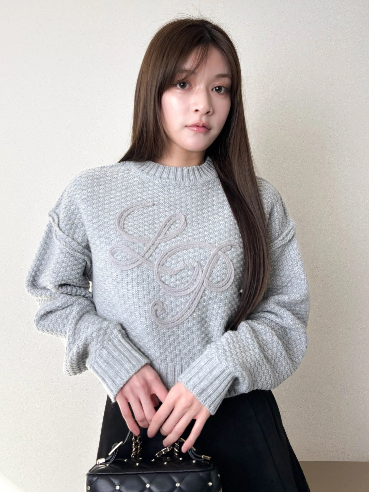 LIP SERVICE（リップサービス）｜ LPエンブレムモックニット アイテム