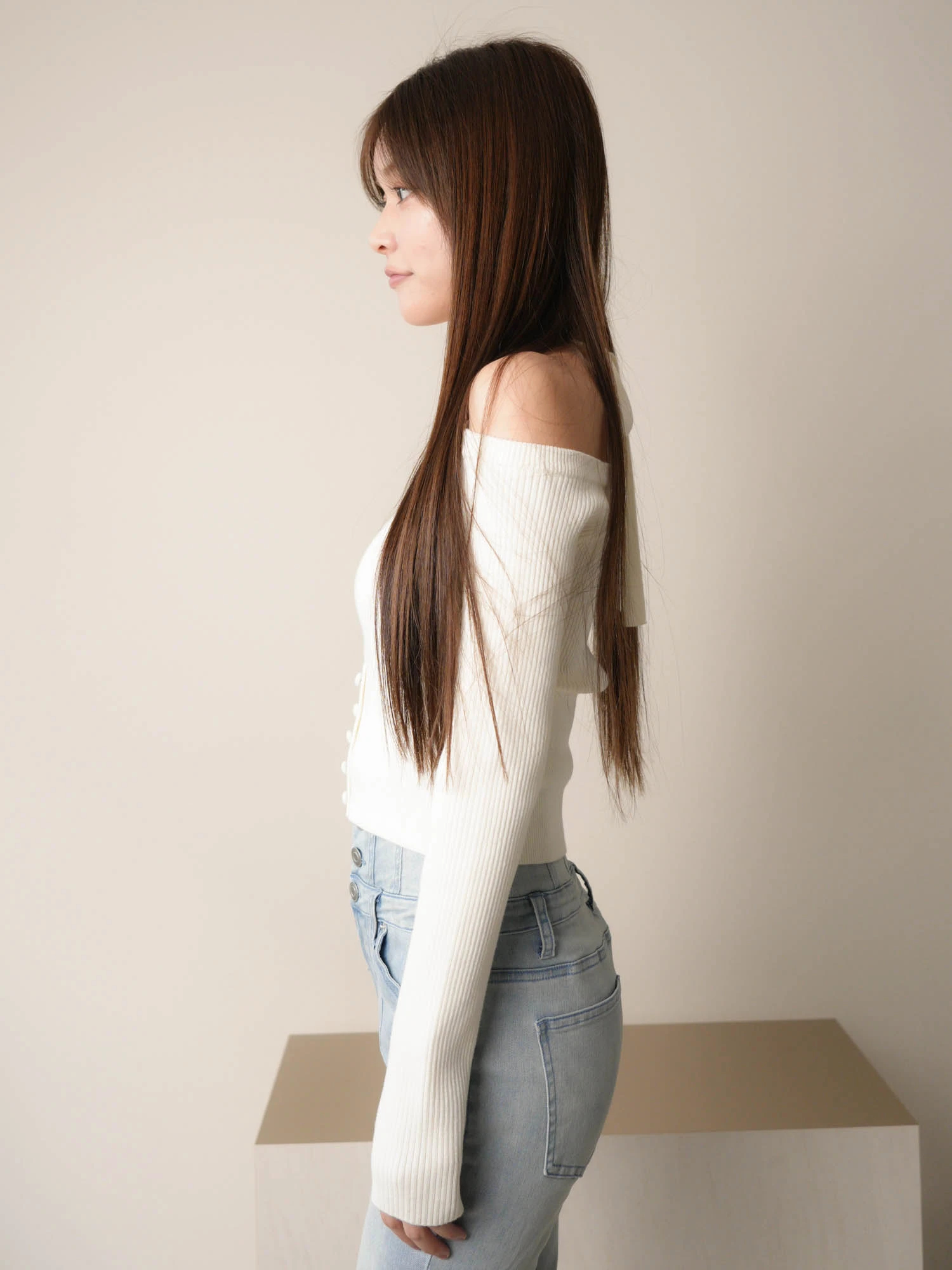 LIP SERVICE（リップサービス）｜ オフショルホルターニット アイテム