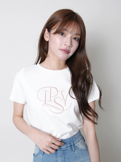 LIP SERVICE(リップサービス) |カーブロゴTシャツ