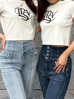 LIP SERVICE(リップサービス) |カーブロゴTシャツ