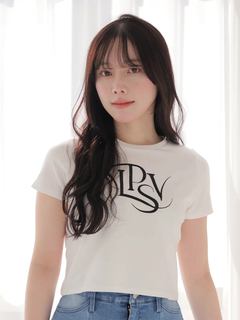 LIP SERVICE(リップサービス) |カーブロゴTシャツ