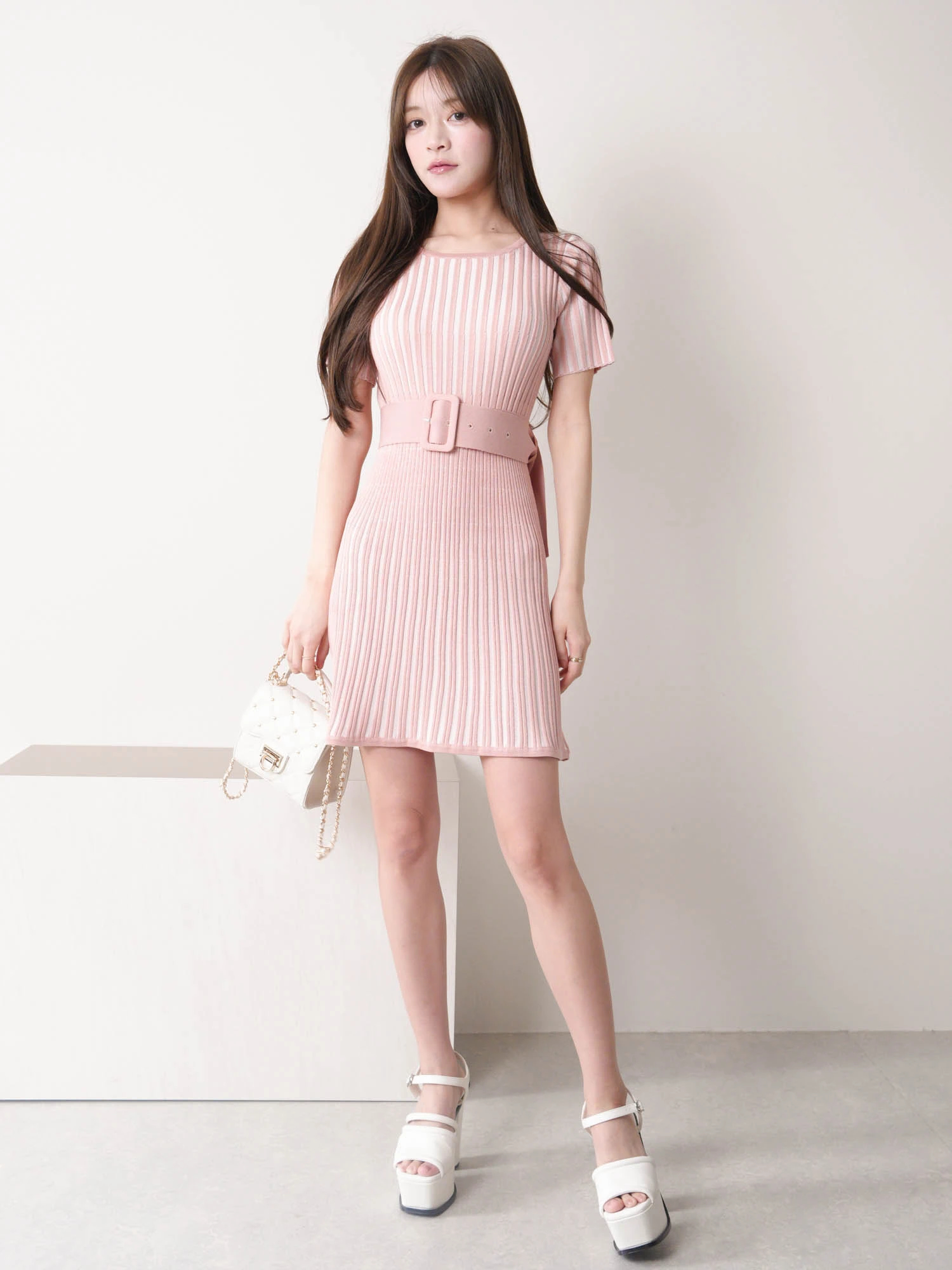 LIP SERVICE（リップサービス）｜ マルチパターンハーフスリーブニット