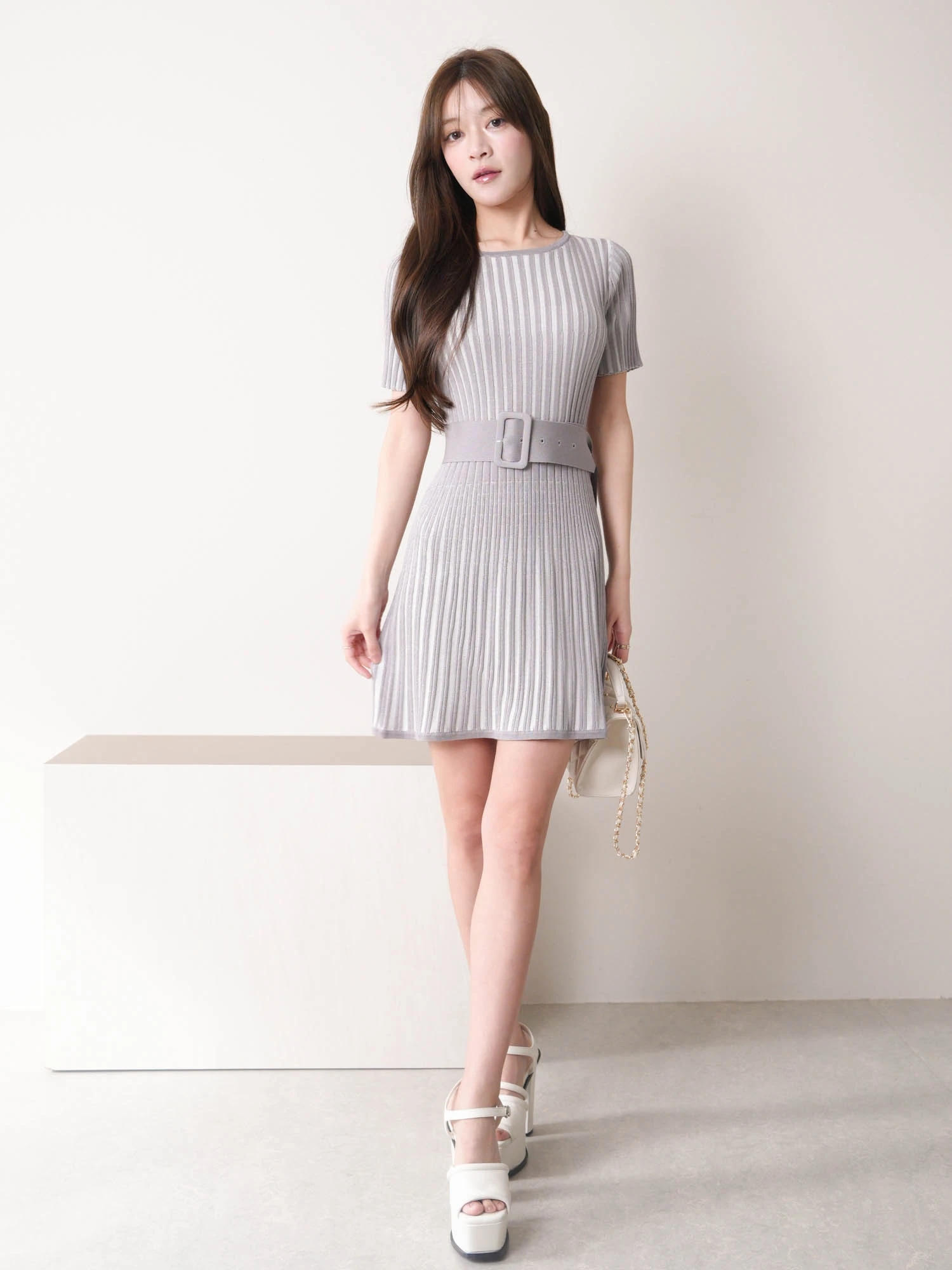 LIP SERVICE（リップサービス）｜ マルチパターンハーフスリーブニット